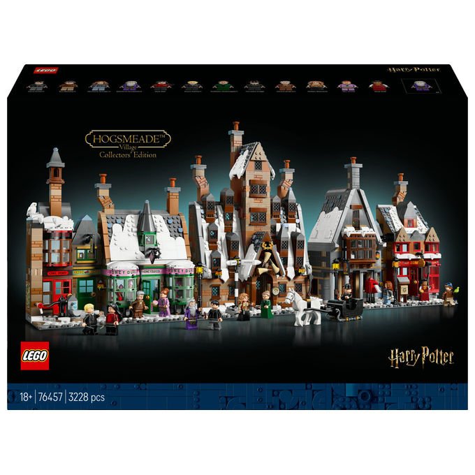 Lego, Harry Potter Villaggio di Hogsmeade, Edizione del Collezionista, 3228 Pezzi, Set 76457