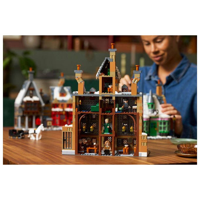 Lego, Harry Potter Villaggio di Hogsmeade, Edizione del Collezionista, 3228 Pezzi, Set 76457