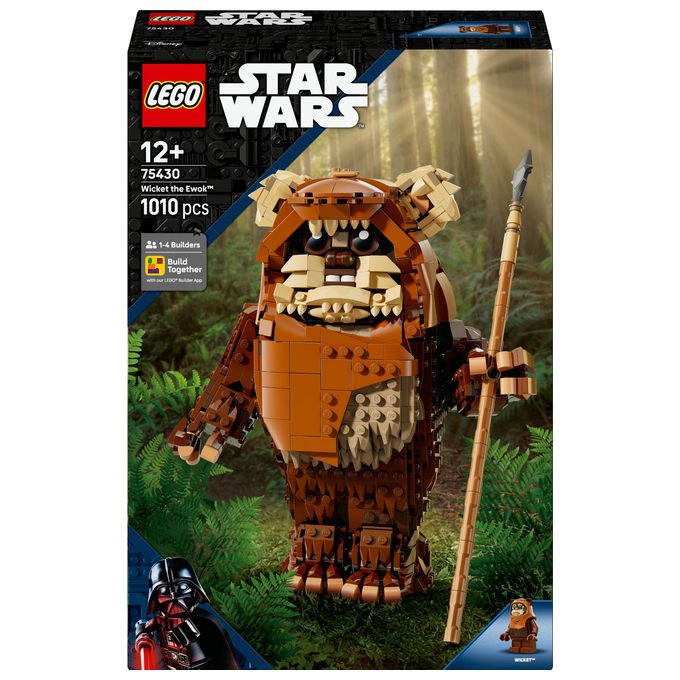 Lego, Star Wars Wicket l'Ewok, Modellino da Costruire, 1010 Pezzi, 75430 - Yeppon