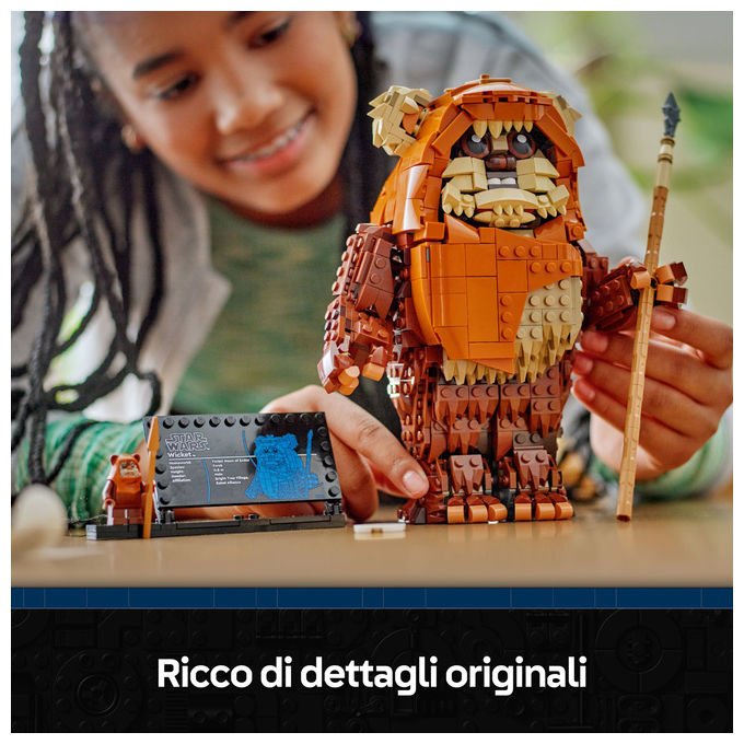 Lego, Star Wars Wicket l'Ewok, Modellino da Costruire, 1010 Pezzi, 75430 - Yeppon