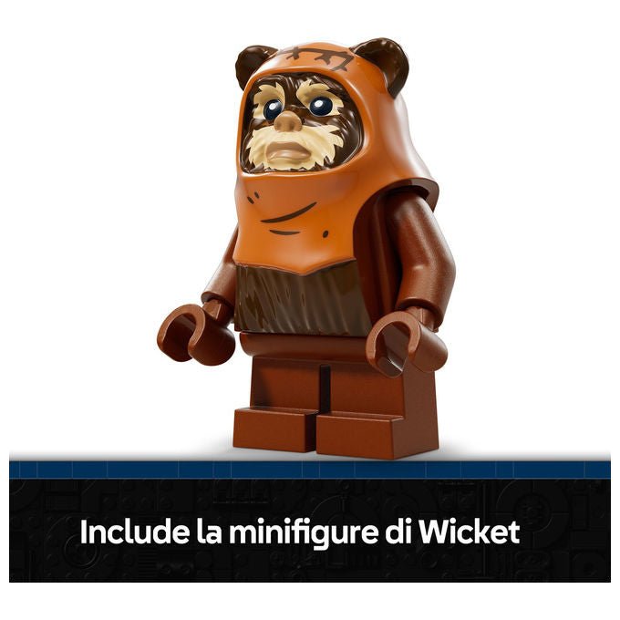 Lego, Star Wars Wicket l'Ewok, Modellino da Costruire, 1010 Pezzi, 75430 - Yeppon