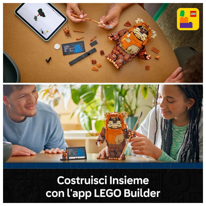 Lego, Star Wars Wicket l'Ewok, Modellino da Costruire, 1010 Pezzi, 75430 - Yeppon