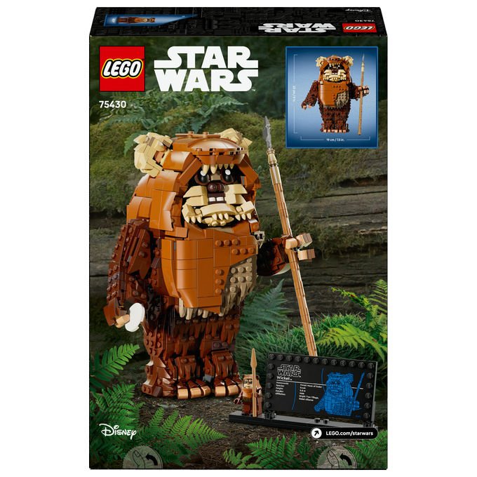 Lego, Star Wars Wicket l'Ewok, Modellino da Costruire, 1010 Pezzi, 75430 - Yeppon