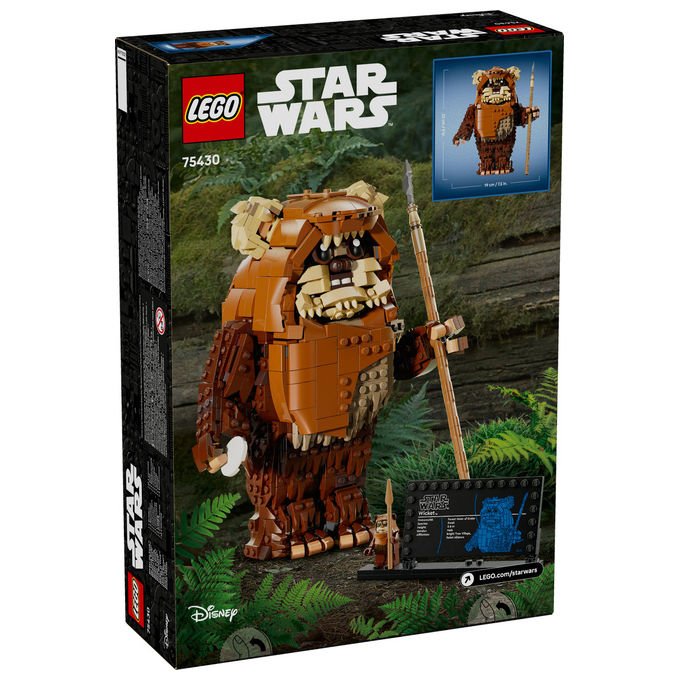 Lego, Star Wars Wicket l'Ewok, Modellino da Costruire, 1010 Pezzi, 75430 - Yeppon