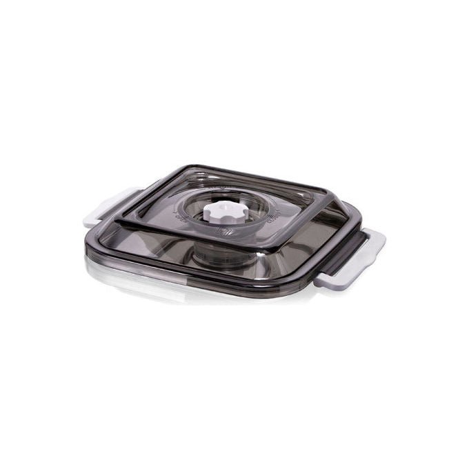 Magic Vac, Coperchio per Alimenti, Rettangolare, Nero, Plastica, ACO1074 - Yeppon