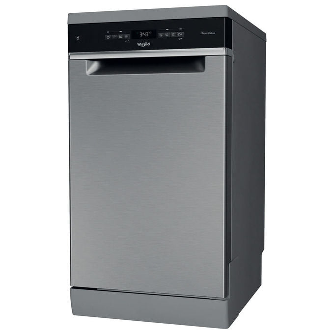 Whirlpool WH6FB10BS7A0X Lavastoviglie a Libera Installazione 10 Coperti Slim Inox