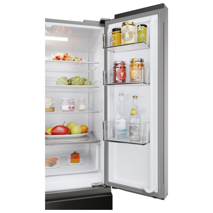 Haier Frigorifero Multidoor Libera Installazione 402 L Antracite HFR3718DNMD