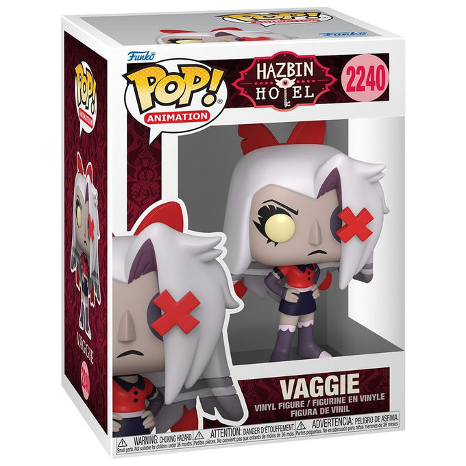 Funko, Pop! Animation Hazbin Hotel Vaggie, Statuetta in Vinile da Collezione
