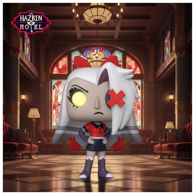 Funko, Pop! Animation Hazbin Hotel Vaggie, Statuetta in Vinile da Collezione