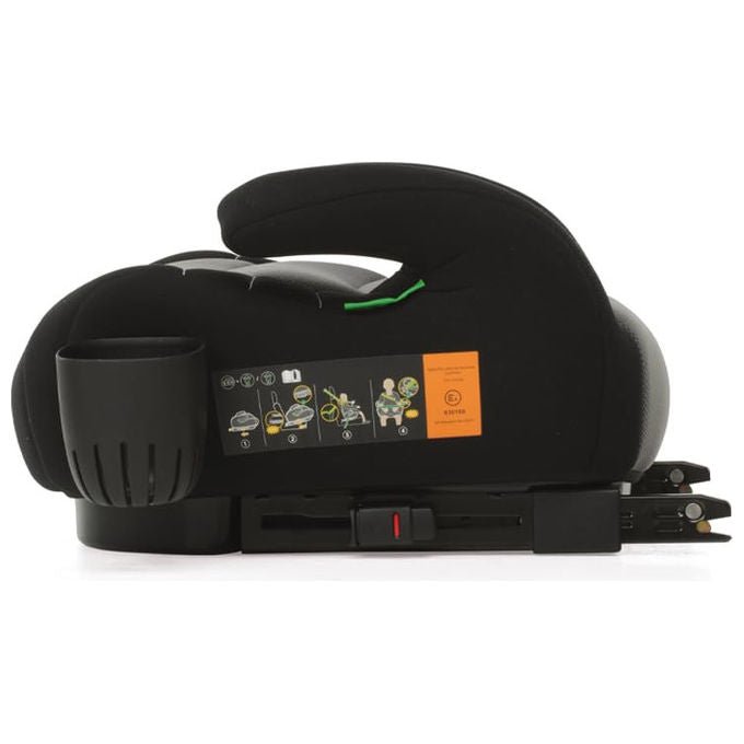 Foppapedretti, Seggiolino Auto i-Size Vroom, Nero, Con Staffe Isofix