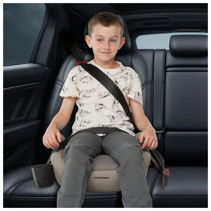 Foppapedretti, Seggiolino Auto i-Size Vroom, Nero, Con Staffe Isofix