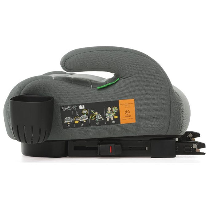 Foppapedretti, Seggiolino Auto i-Size Vroom, Grigio, 125-150 cm, Isofix