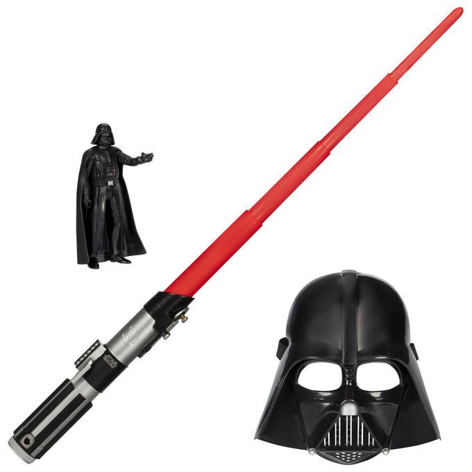 Hasbro, Star Wars Darth Vader, Set con Maschera e Spada Laser