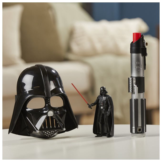 Hasbro, Star Wars Darth Vader, Set con Maschera e Spada Laser