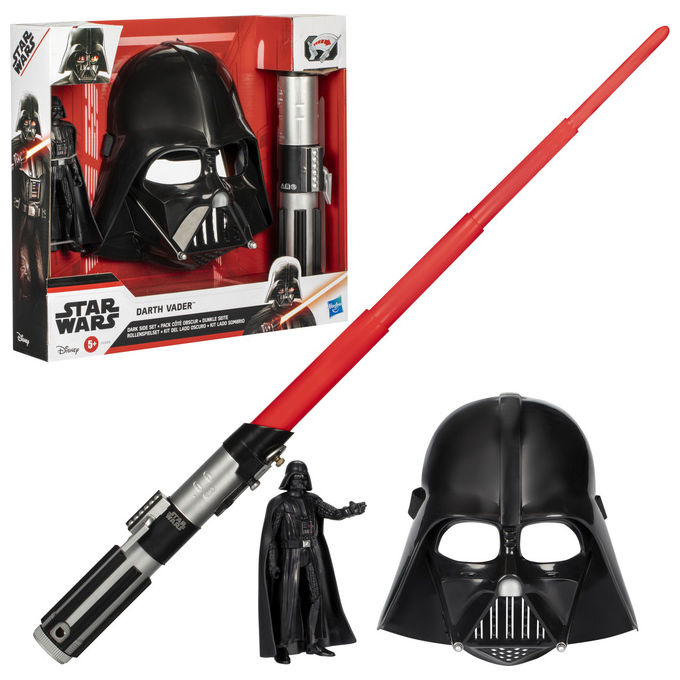 Hasbro, Star Wars Darth Vader, Set con Maschera e Spada Laser