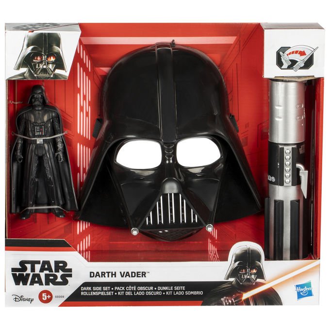 Hasbro, Star Wars Darth Vader, Set con Maschera e Spada Laser
