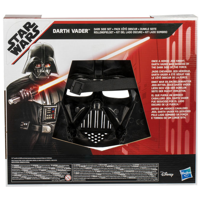 Hasbro, Star Wars Darth Vader, Set con Maschera e Spada Laser