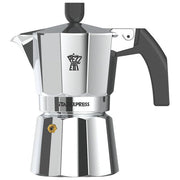 Pezzetti Italexpress Caffettiera 3 Tazze Alluminio Rossa