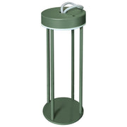 Majestic GEMMA VS Lampada da Tavolo LED, Ricaricabile, IP54, 500 Lumen, 4W, Verde Salvia