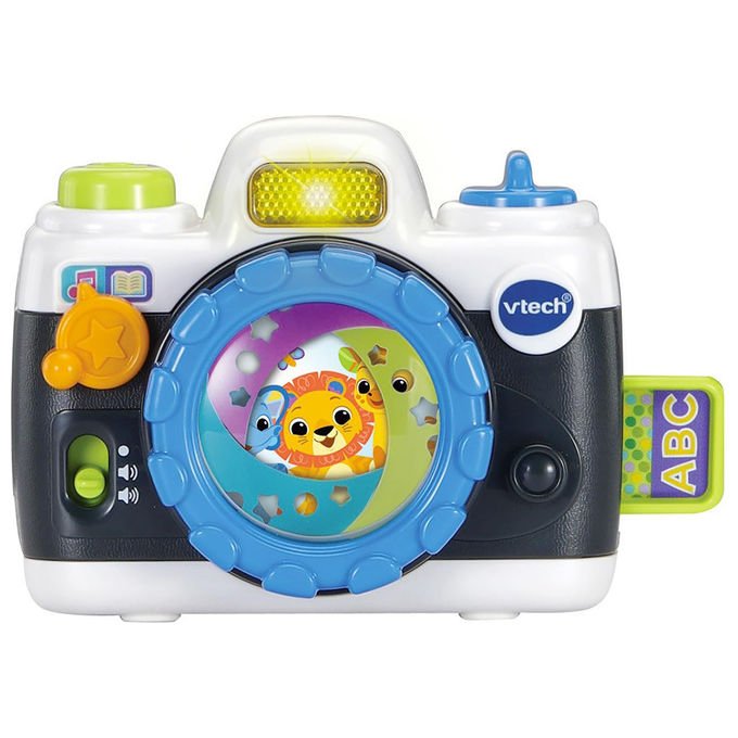 VTech, La Mia Prima Fotocamera, Macchina Fotografica Giocattolo per Bambini, Suoni e Flash, 12-36 Mesi