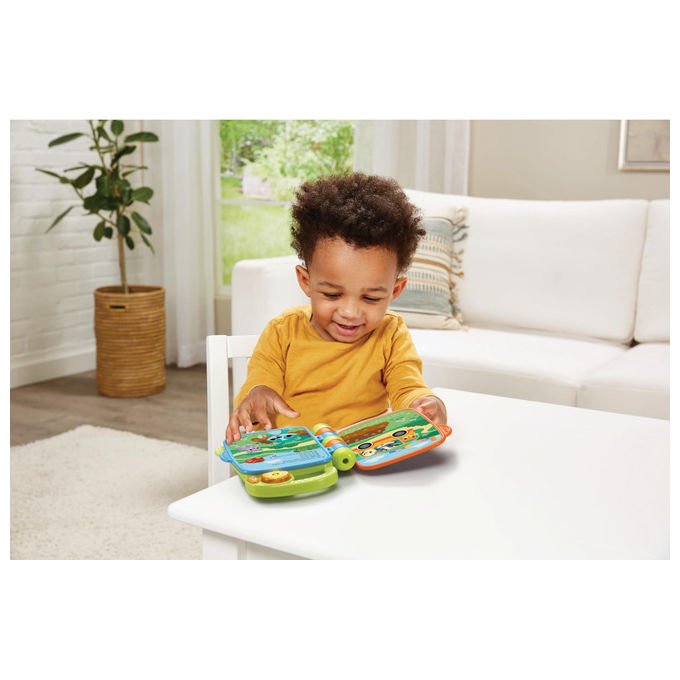 VTech, Coccole in Rima Libro, Sensoriale Interattivo con Suoni, Filastrocche per Neonati, 6-36 Mesi