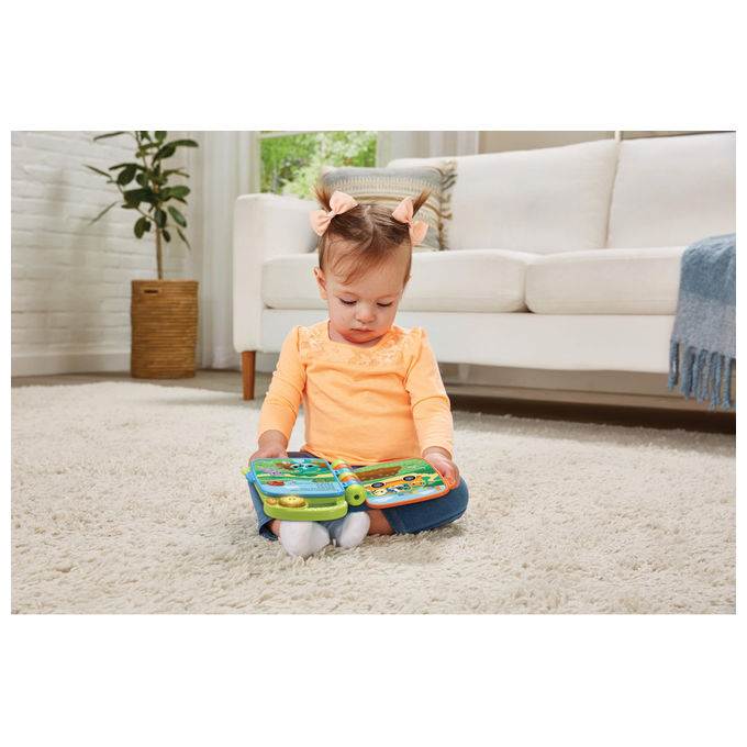 VTech, Coccole in Rima Libro, Sensoriale Interattivo con Suoni, Filastrocche per Neonati, 6-36 Mesi