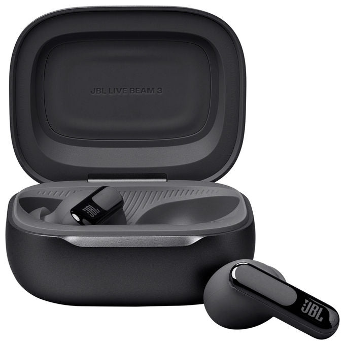 Jbl, Auricolari True Wireless, Live Beam 3, Cancellazione Rumore, Bluetooth, Neri