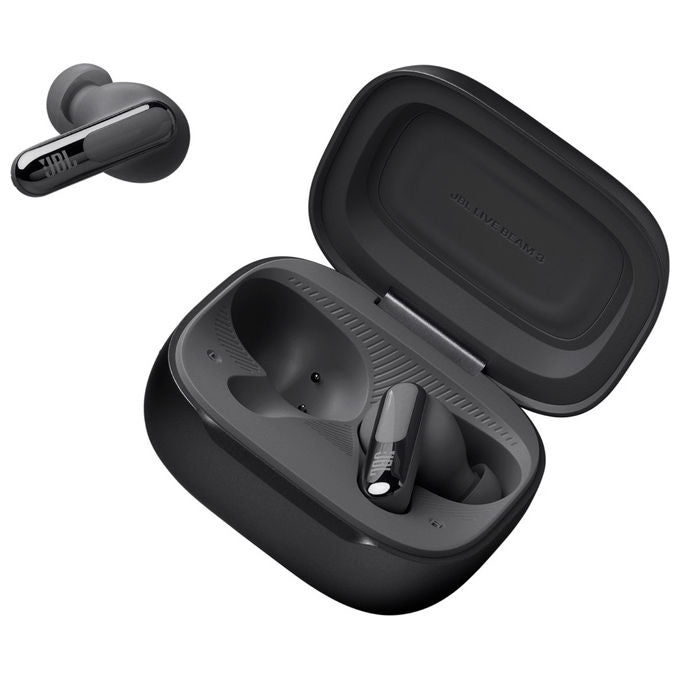 Jbl, Auricolari True Wireless, Live Beam 3, Cancellazione Rumore, Bluetooth, Neri