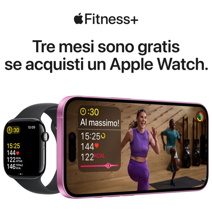 Apple MX5V3TYA Watch Ultra 2 Smartwatch GPS Cellular 49 mm Cassa Titanio Display Retina Always On 64 GB colore Nero