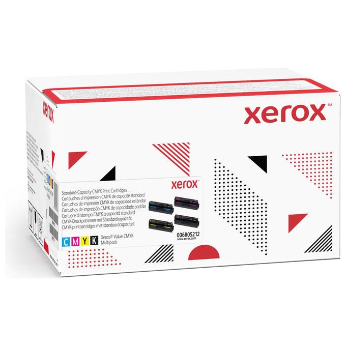 Xerox, Multipack Cartuccia toner, Standard, 1500 Pagine, Nero, Ciano, Magenta, Giallo, C230-C235