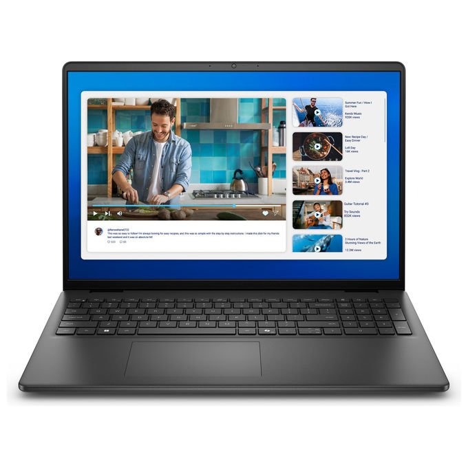 Dell DC16250 Notebook Intel Core 5 120U 16 pollici Full HD+ 16 GB RAM 1 TB SSD Windows 11 Pro Nero