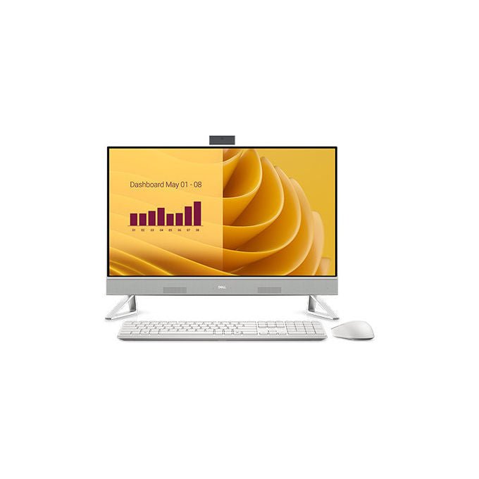 Dell, PC All-in-One, 27'', Intel Core i7-150U, 16GB RAM, 512GB SSD, Windows 11 Pro, Bianco