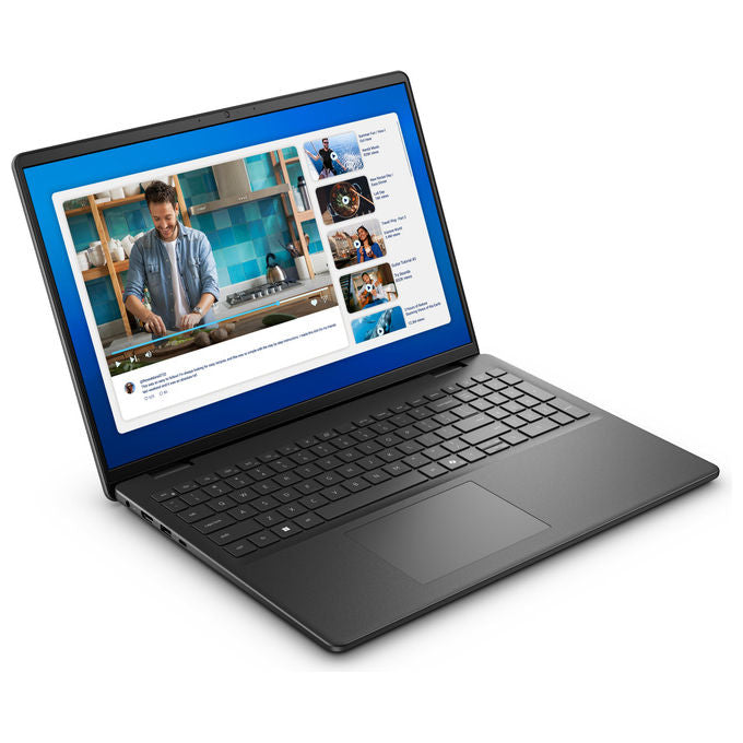 Dell Notebook DC16250 Intel Core 7 150U 16 pollici 16 GB RAM 512 GB SSD Windows 11 Pro colore Nero