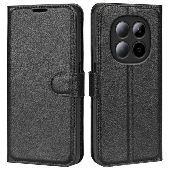 Celly, Custodia a Libro in Similpelle Nera con Tasche e Stand, per Xiaomi Redmi Note 15 Pro+ 5G - Poco M8 Pro 5G - Yeppon
