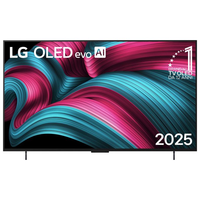 LG Tv Oled Evo Ai OLED48C55LA 48 Pollici 4K Ultra Hd Smart Tv Wi-Fi Nero