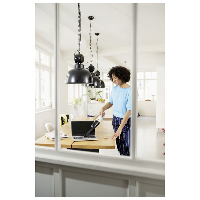 Kärcher, CVH 3 Plus Aspirapolvere Portatile Senza Filo, Nero Bianco, 70W