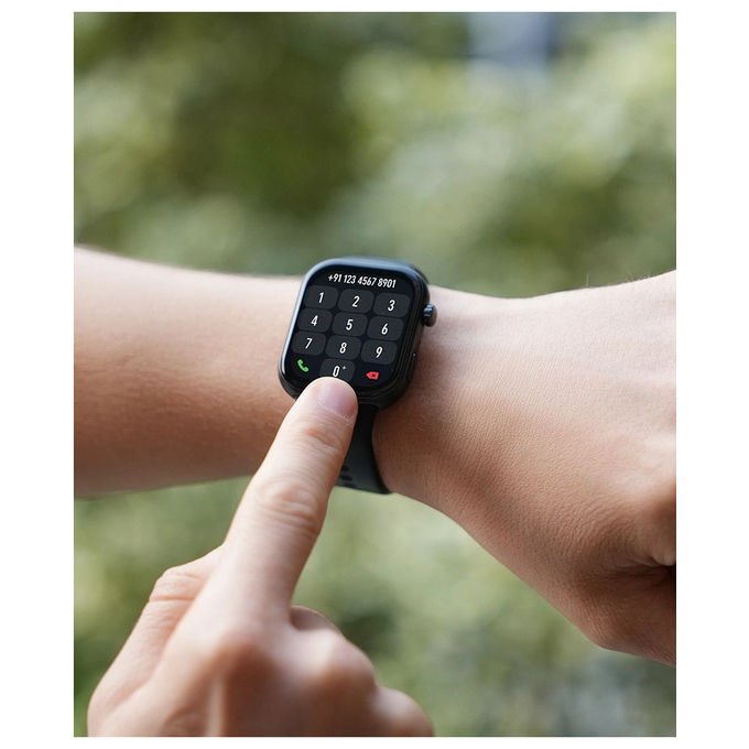 Honor, InfoWear Watch 2i, Display 4.7 cm, AMOLED, Touch Screen, Nero