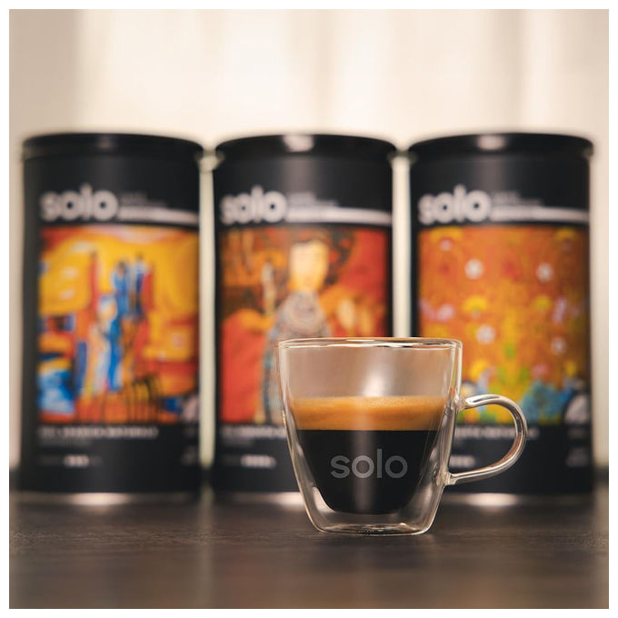 Solo, Caffe' Monorigine Tanzania, In Grani, 250 g, 100% Robusta Naturale