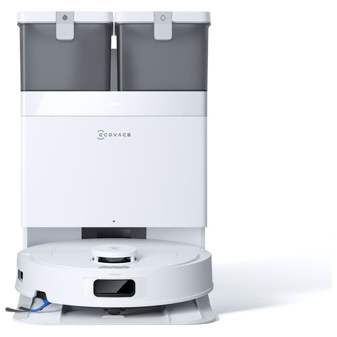 Ecovacs, Deebot T30C Gen 2 Bianco, Robot Aspirapolvere, Senza Sacchetto, Funzione Lavaggio