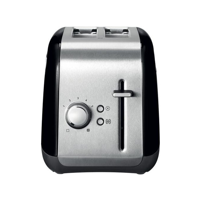 Kitchenaid, Tostapane 2 Fette, 5KMT2115EOB, Nero, Acciaio Inox