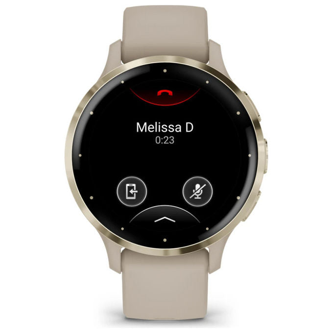 Garmin Venu 3S, Smartwatch, 41 mm, AMOLED, GPS, Oro, Grigio