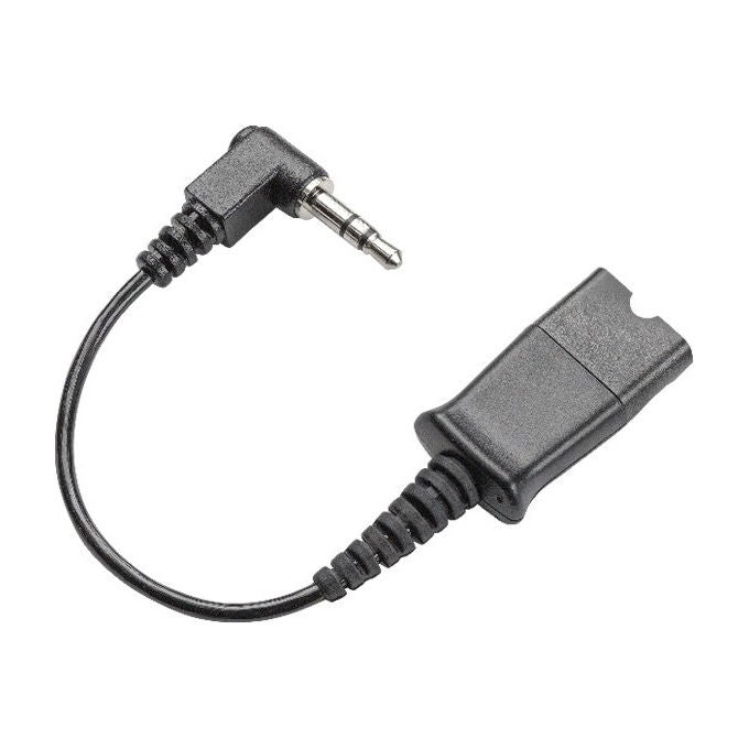 Hp Poly, Cavo adattatore audio, Da 3.5mm a QD, 3 m, Nero - Yeppon