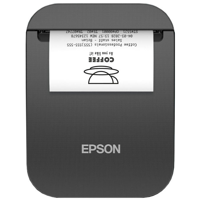 Epson, Stampante Mobile TM-P20II, Termica, 203 dpi, Bluetooth, USB-C, Bianca