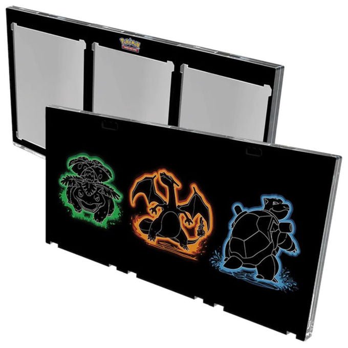 Ultra Pro, Porta Carte Magnetica, Neon Kanto One-Touch Edge, per 3 Carte Pokémon