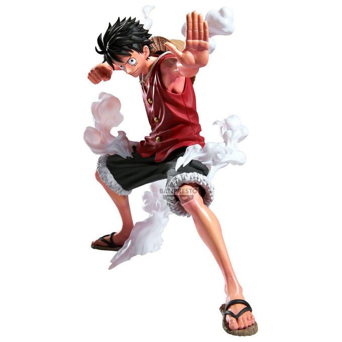 Banpresto, Action Figure Monkey D. Luffy I One Piece Maximaticplus PZ71027P, 21 cm, Multicolore