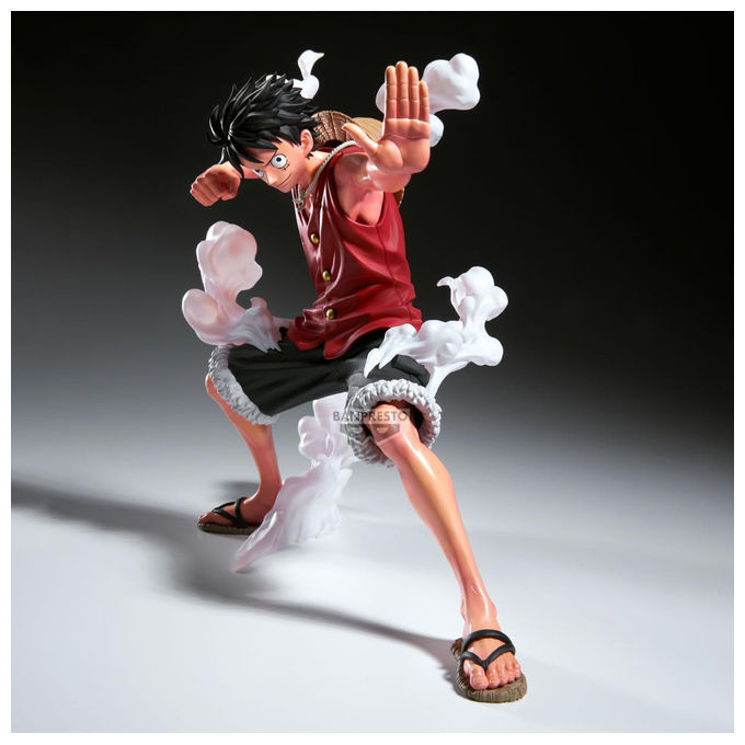 Banpresto, Action Figure Monkey D. Luffy I One Piece Maximaticplus PZ71027P, 21 cm, Multicolore