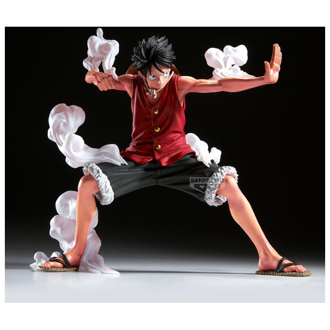 Banpresto, Action Figure Monkey D. Luffy I One Piece Maximaticplus PZ71027P, 21 cm, Multicolore