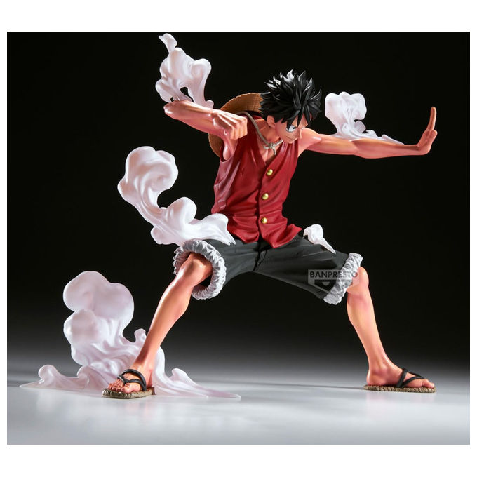 Banpresto, Action Figure Monkey D. Luffy I One Piece Maximaticplus PZ71027P, 21 cm, Multicolore
