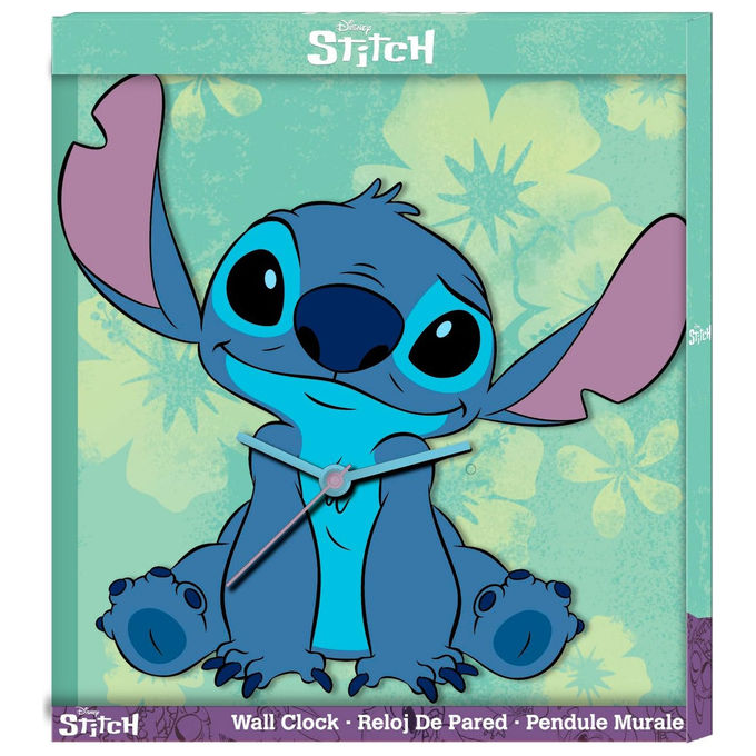 Kids Licensing, Orologio Analogico per Bambini Unisex, Cinturino in Legno, Stitch LAS3069