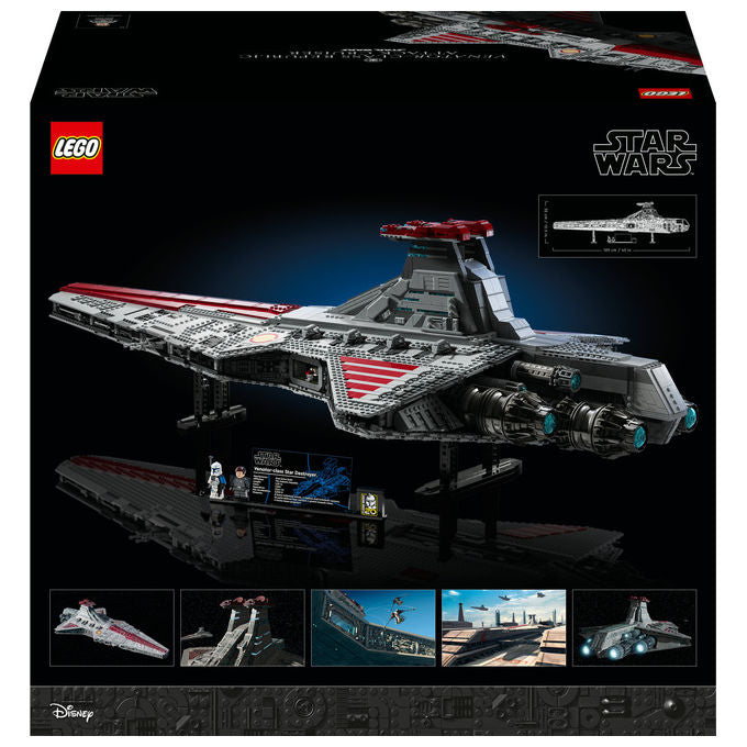Lego, Star Wars Incrociatore d'attacco della Repubblica classe Venator 75367, Set da costruzione